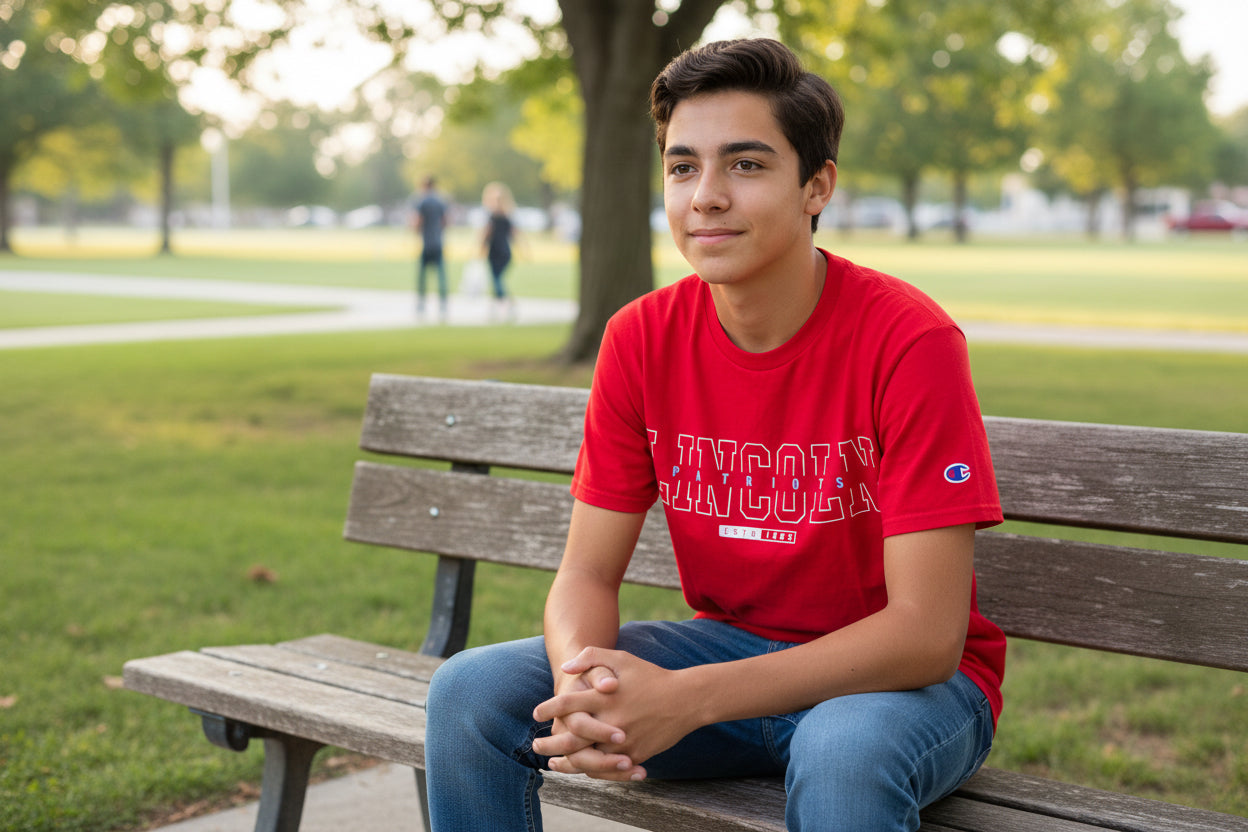 Champion Linc Pats Tee - Red