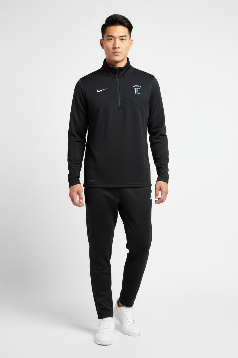 Nike Men's 1/4 Zip - Black