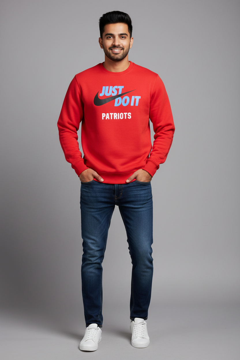 Nike Just Do It Crew Red