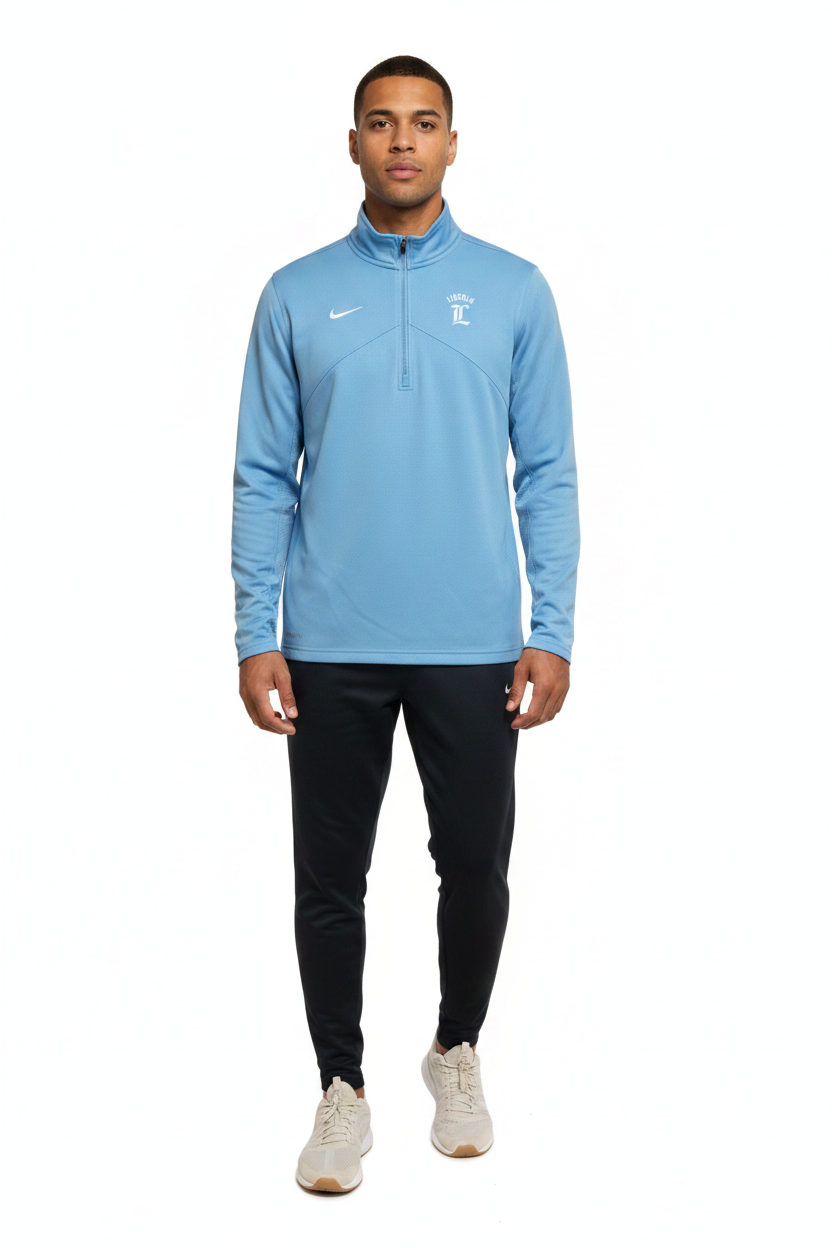 Nike Men's 1/4 Zip - Blue