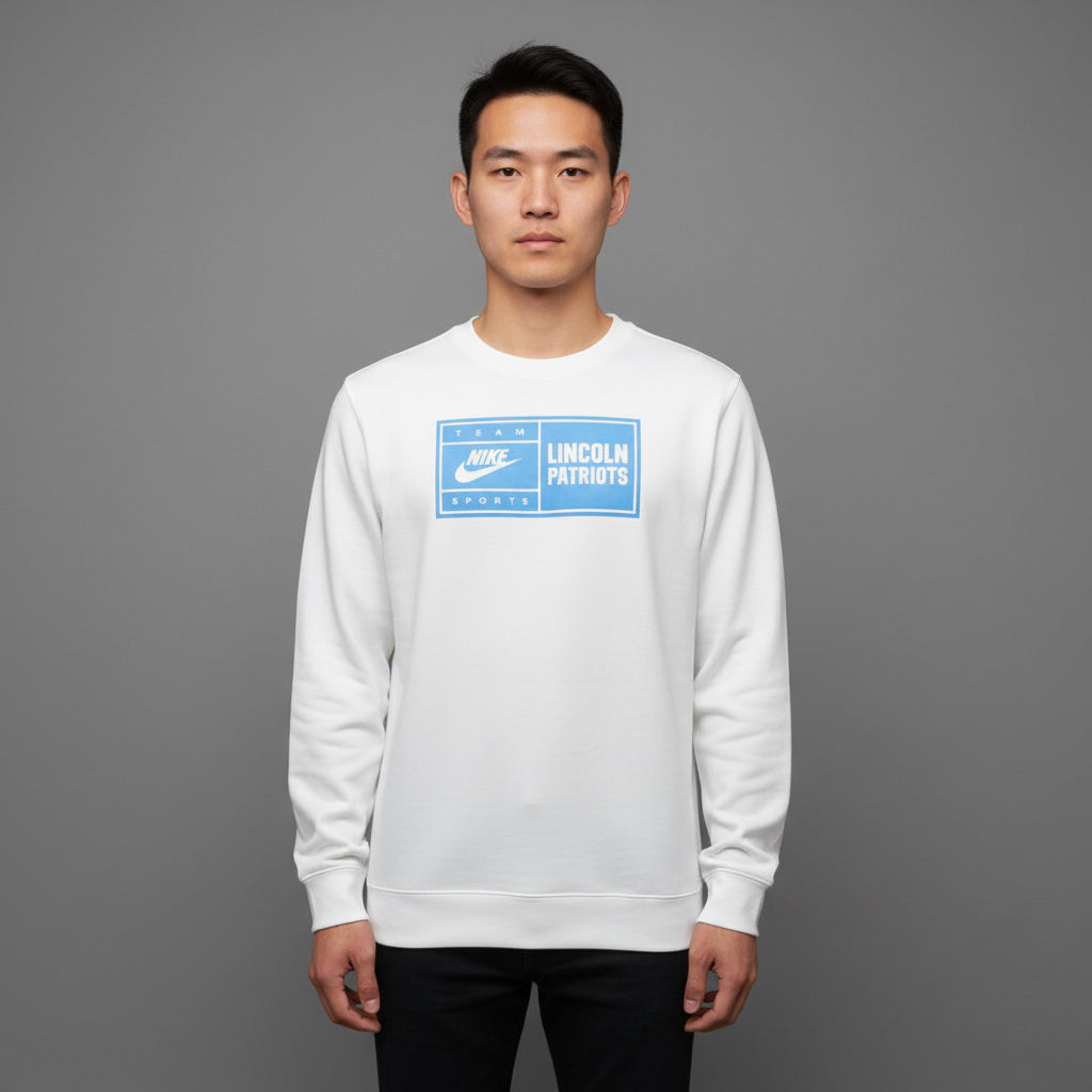 Nike Block Crew White