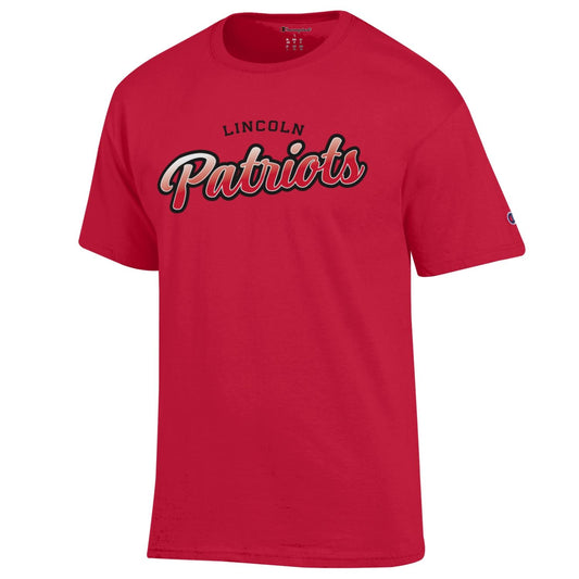 Patriot Script SS Tee Red